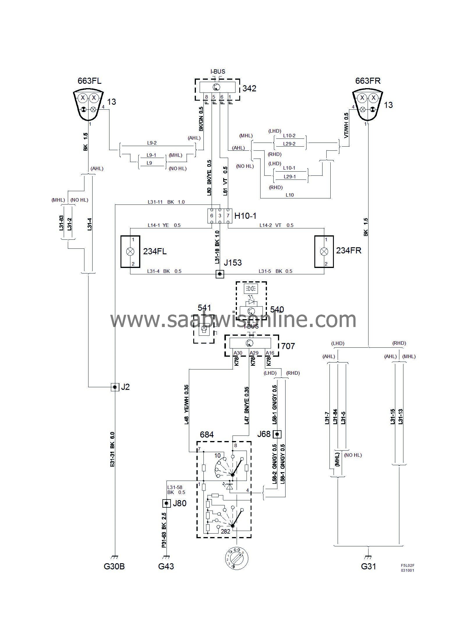 thumbnail image 2 of Dorman Parking Brake Cable Assembly For Saab 900 / 9-3 (1995-2003) – Rear Left & Right, Direct Replacement C660485 2 of 5