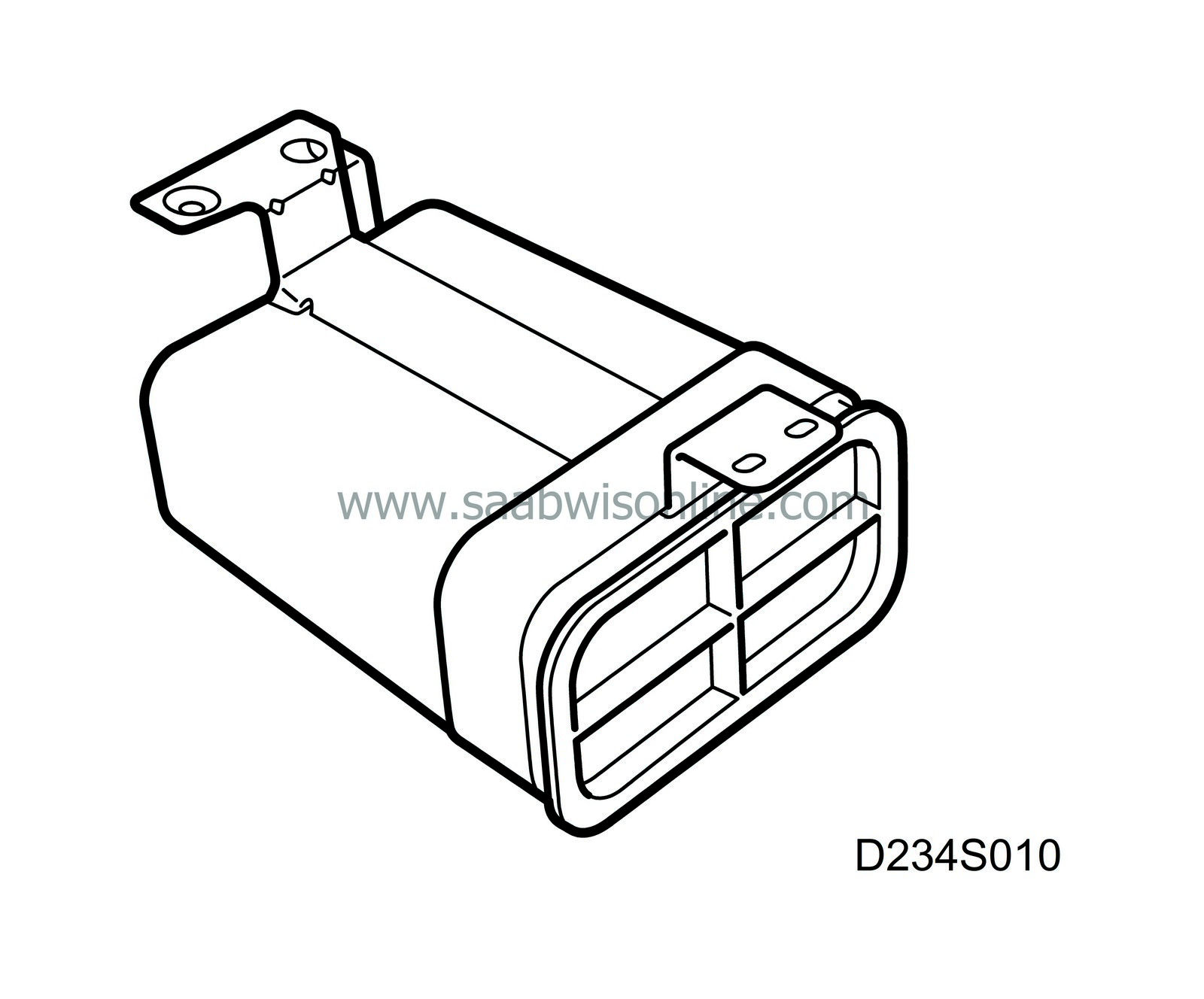 Evaporative emission canister 93 2002 SAAB Information System Online