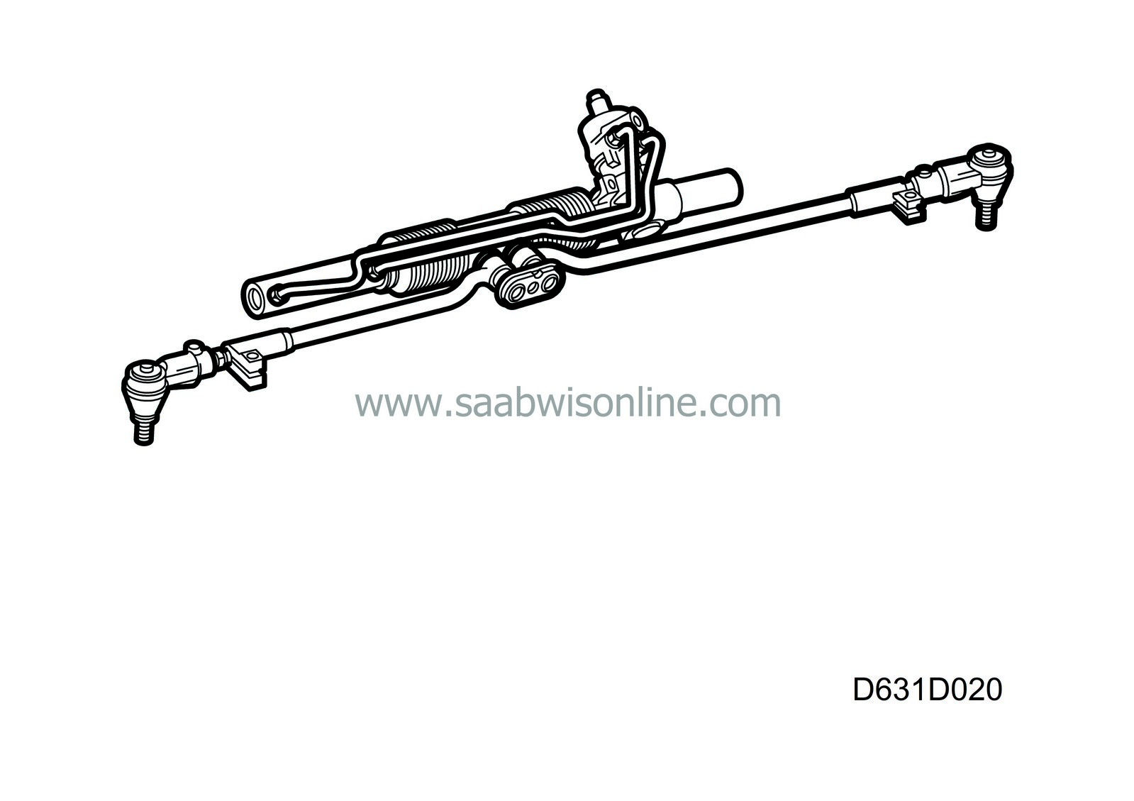 Steering system 93 2001 SAAB Information System Online