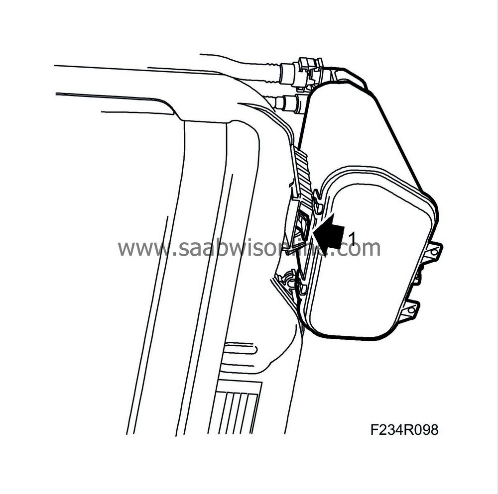 EVAP canister, EU 93 2008 SAAB Information System Online
