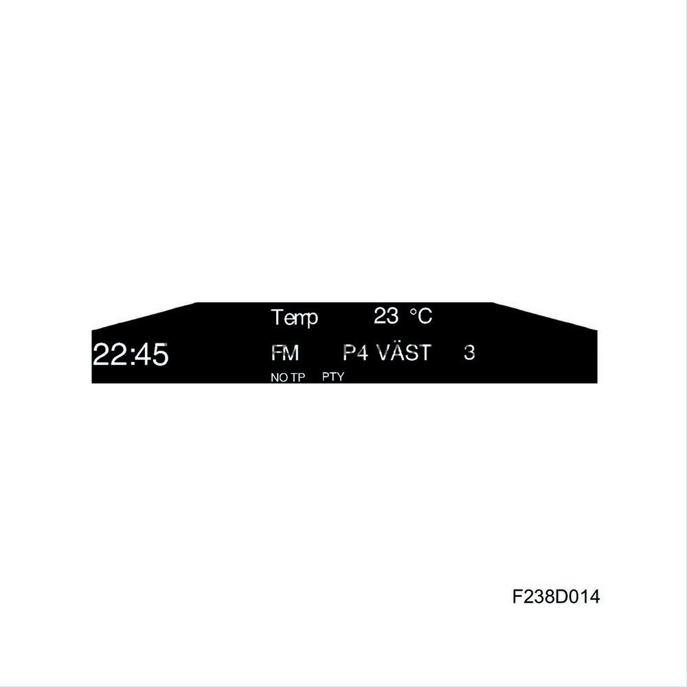 SID display layout 93 2004 SAAB Information System Online