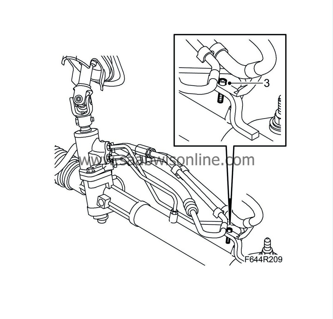 Power Steering Fluid Leak The Leak Appears To Be Around