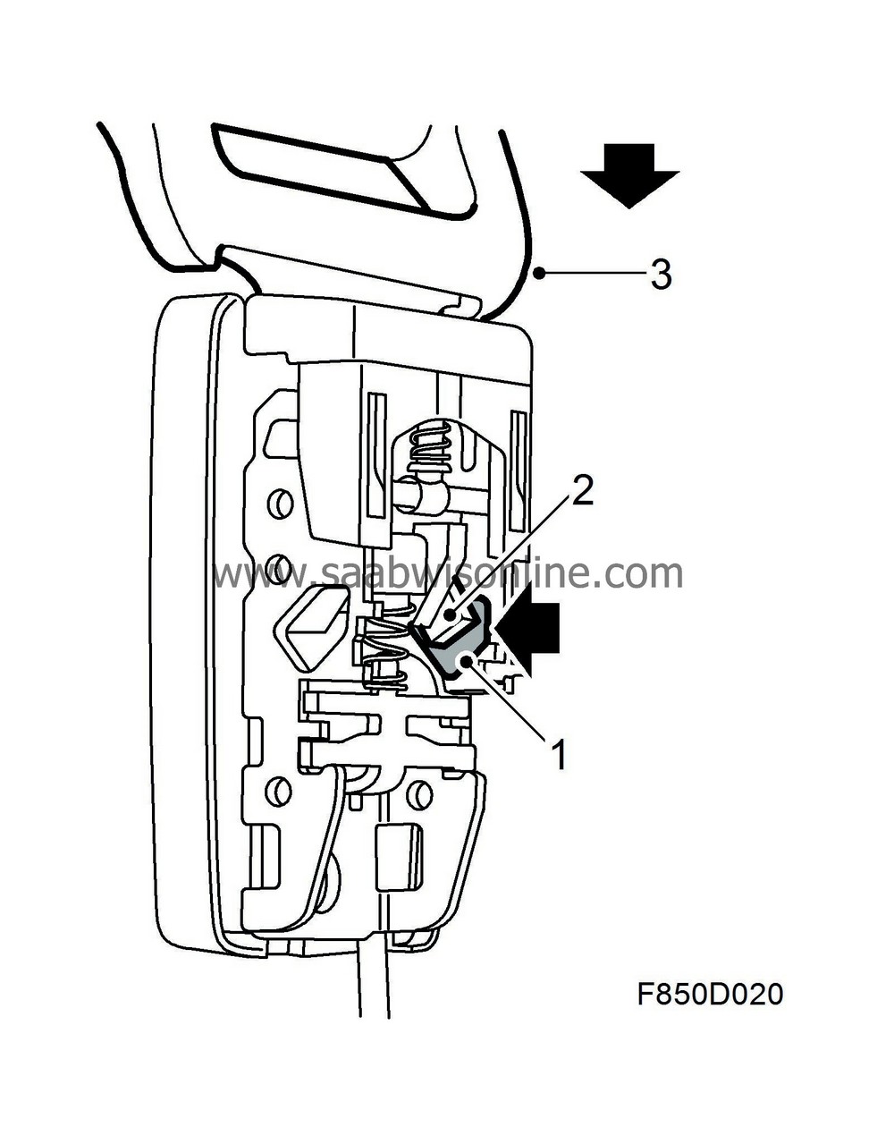 Seatbelt warning 93 2008 SAAB Information System Online