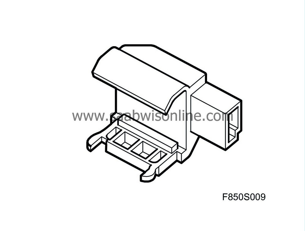 Position sensor, seat (669D) 93 2009 SAAB Information