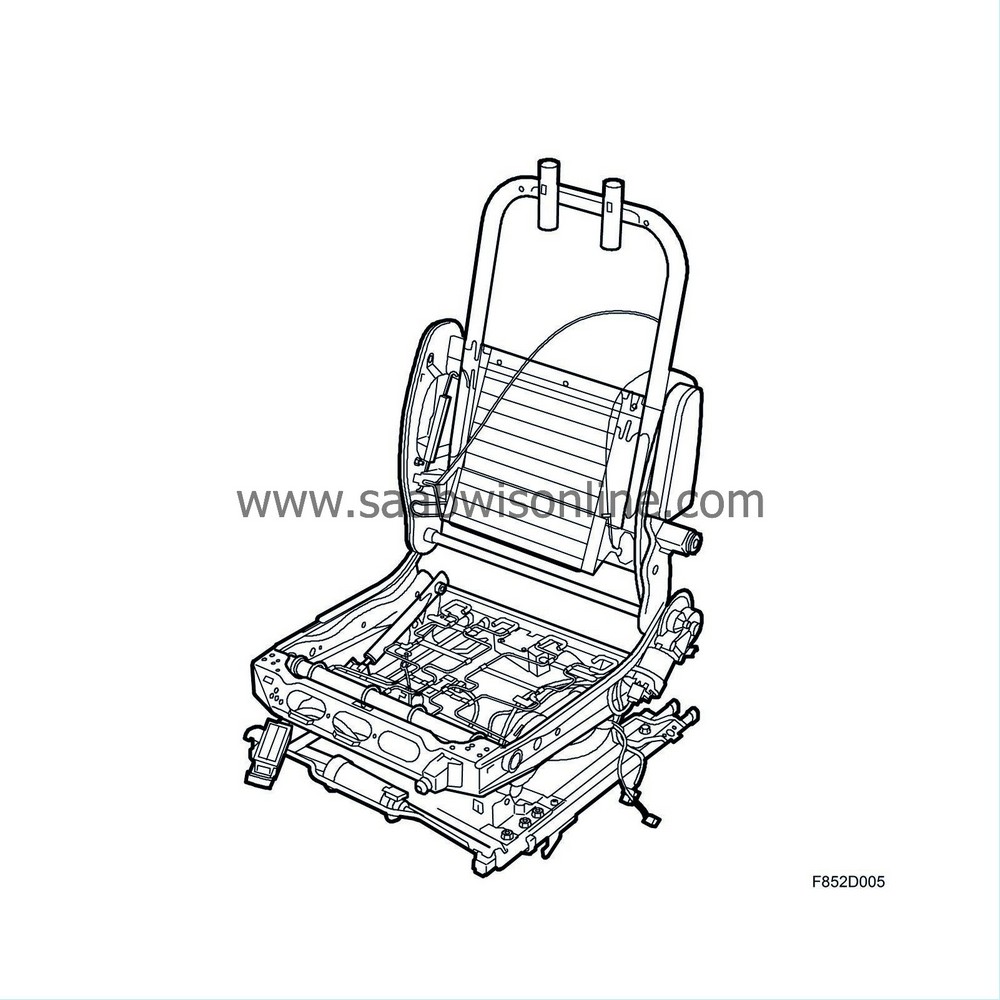 SAHR (Saab Active Head Restraint) 93 2009 SAAB