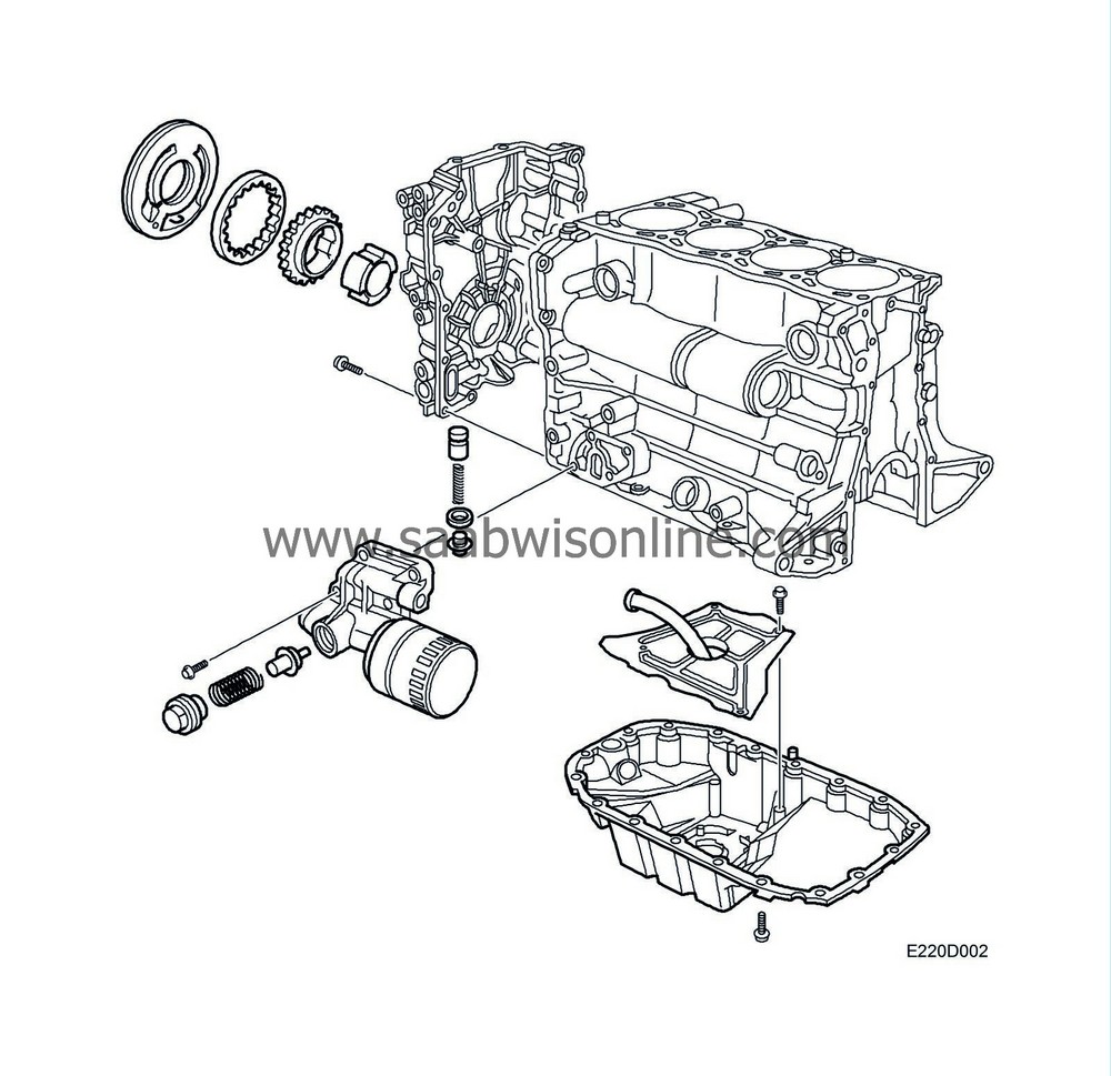 Oil sump 95 2005 SAAB Information System Online