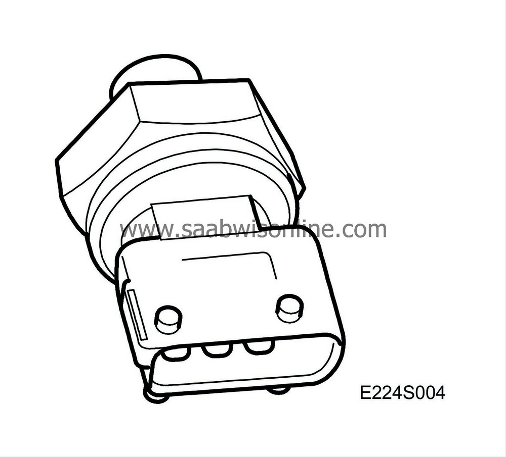 Charge air absolute pressure sensor (603) 95 1999 SAAB Information System Online