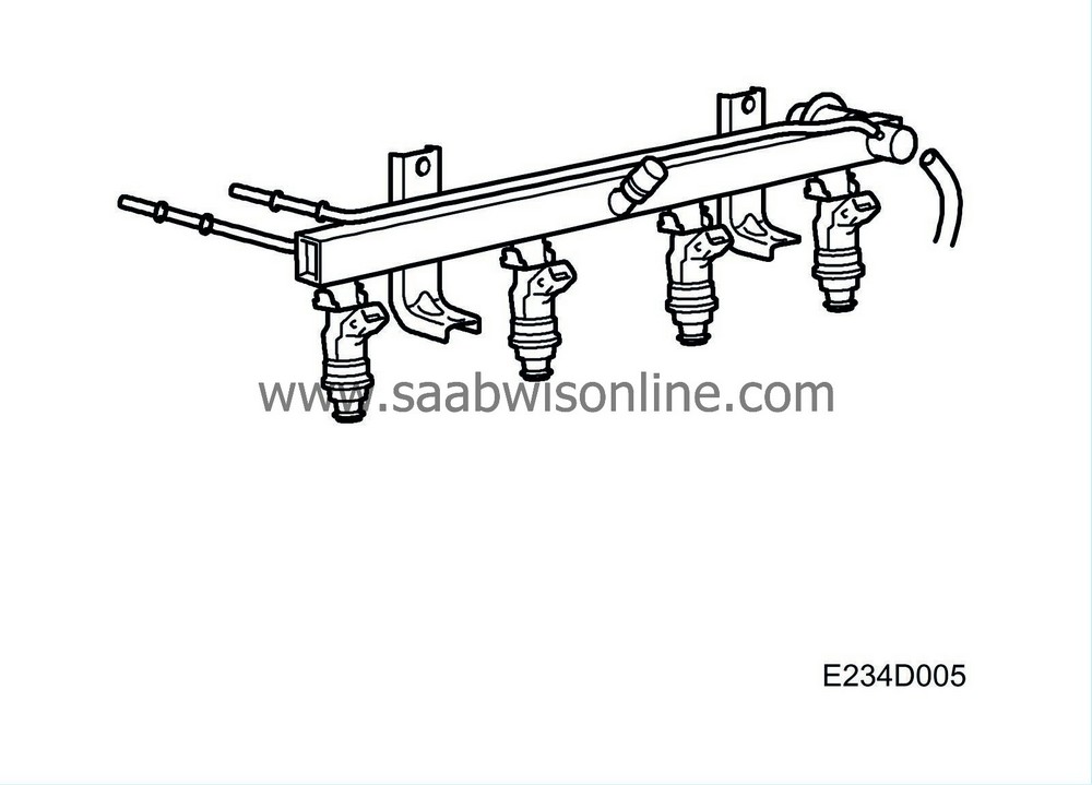 Fuel rail, 4 cyl. 95 2005 SAAB Information System Online