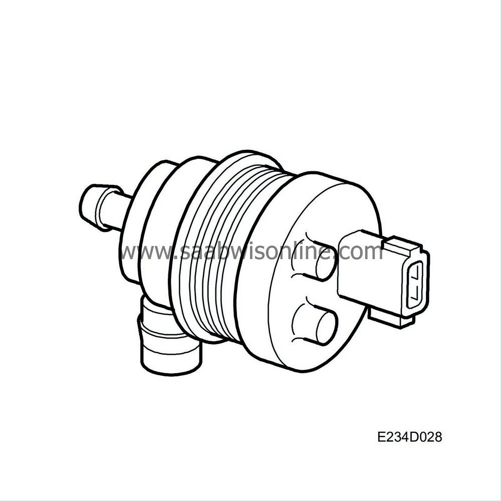 EVAP canister purge valve (321) 95 2002 SAAB Information