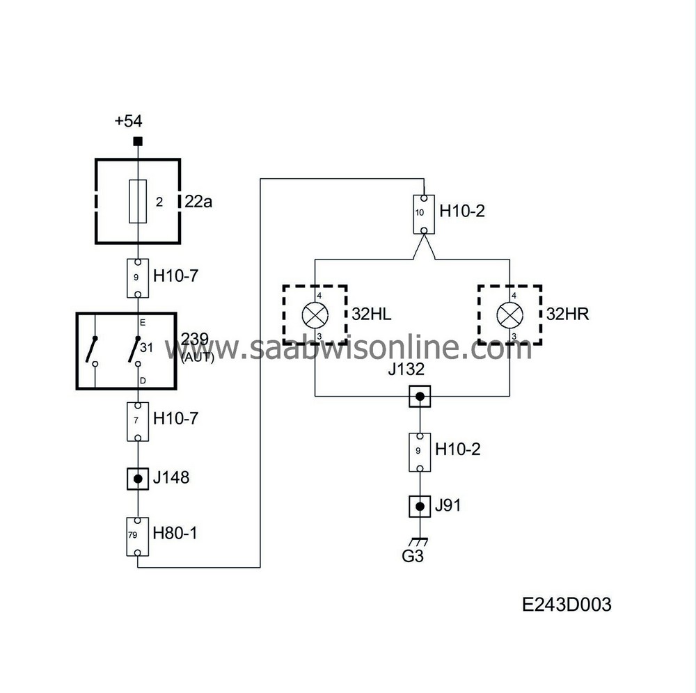 Gear selector position sensor, reversing light switch 95 2001 SAAB
