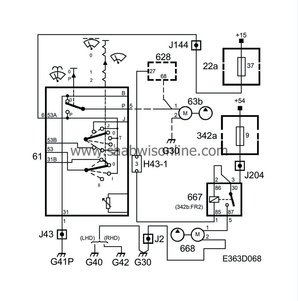 SAAB Information System WIS Online