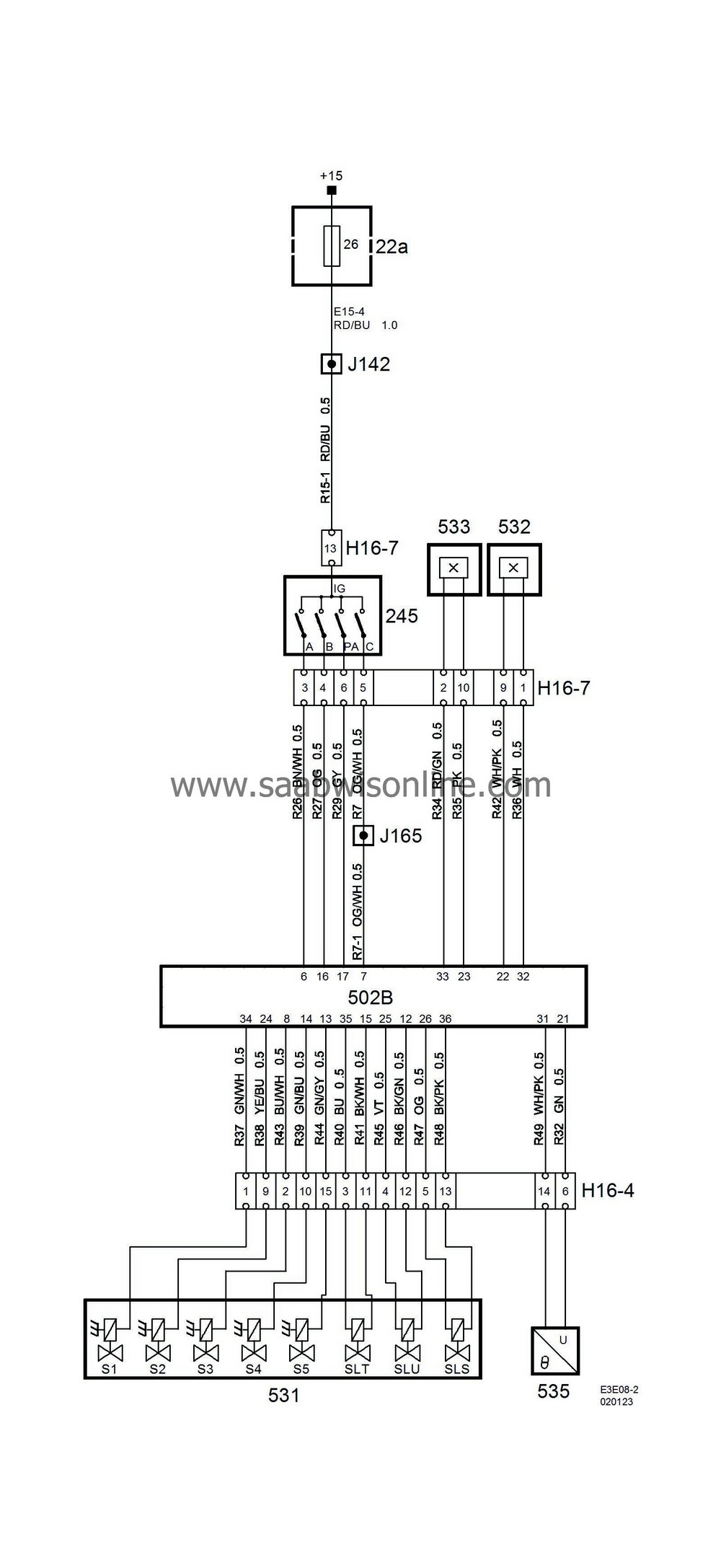 Transmission control module (TCM), (Part 2/2) 95 2003 SAAB