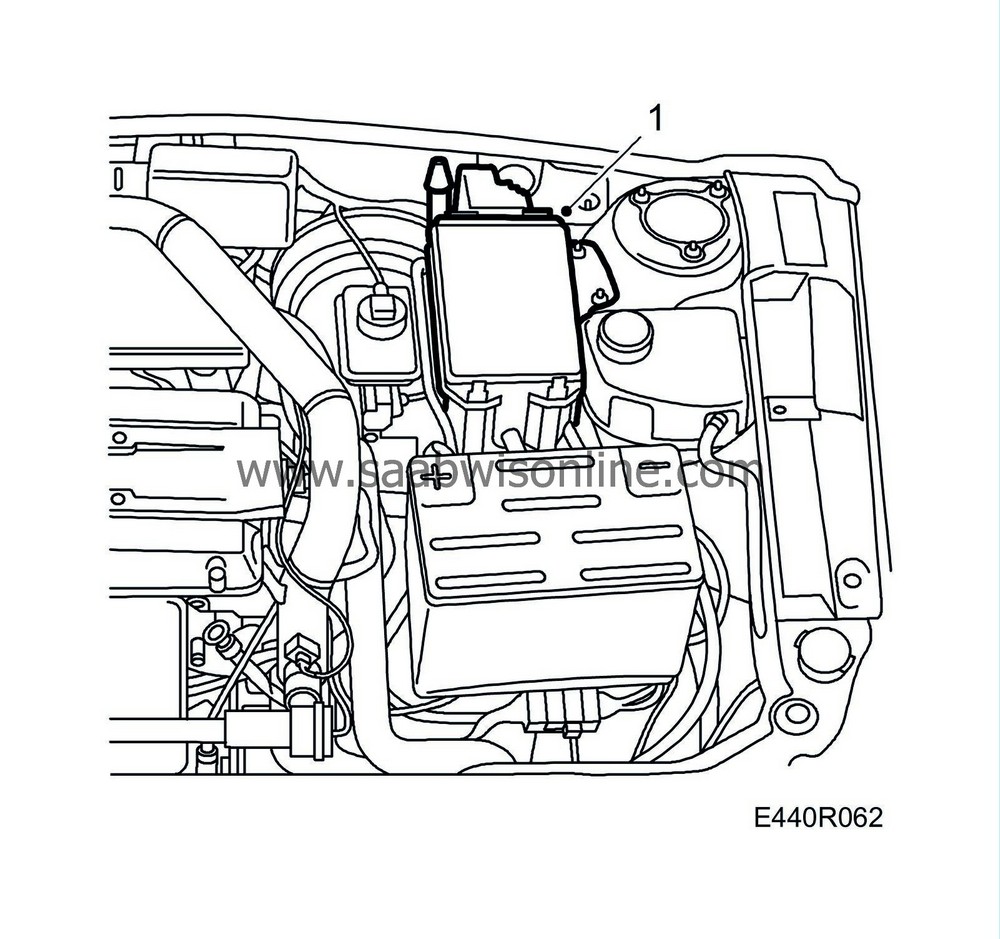 Output shaft speed sensor – 9-3 2000 | SAAB Workshop Information System ...