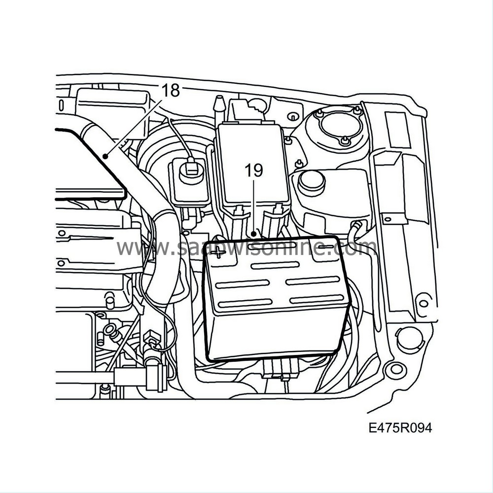 Intermediate shaft, 4-cyl. – 9-3 2000 | SAAB Workshop Information ...