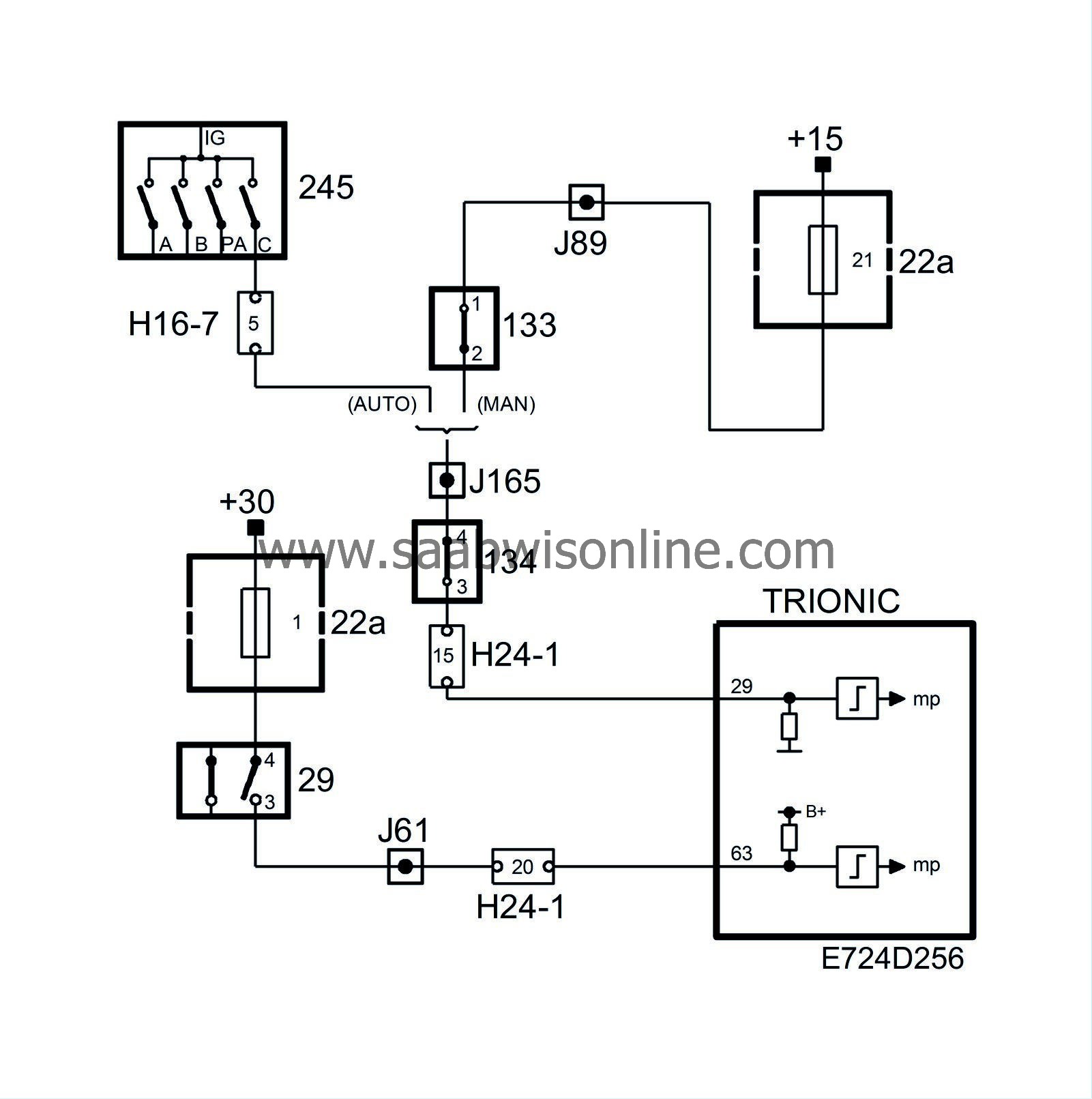 Ignition 95 2006 SAAB Information System Online