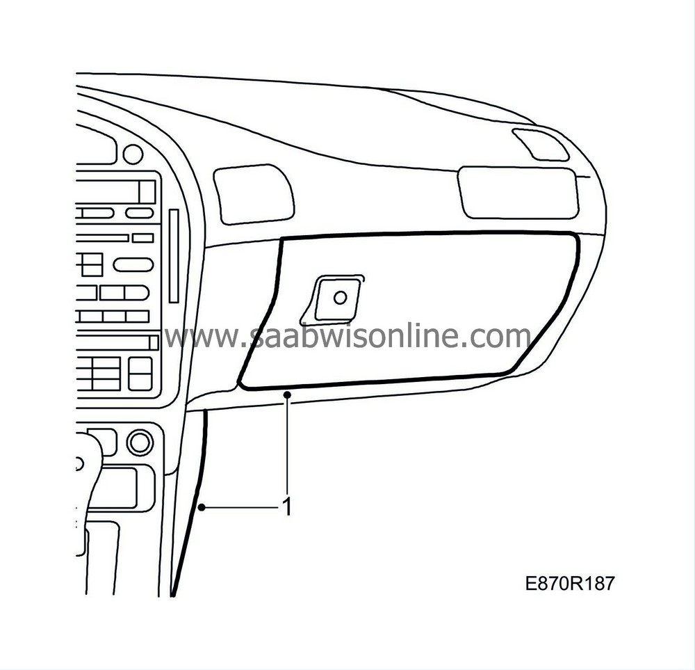 Mixedair temperature sensor, RH 93 2000 SAAB Information