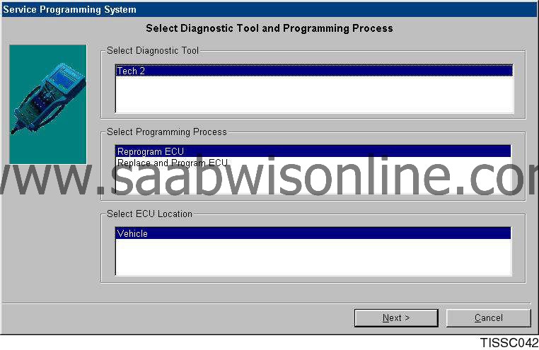 Service Programming System – 9-3 2000 | SAAB Workshop Information ...