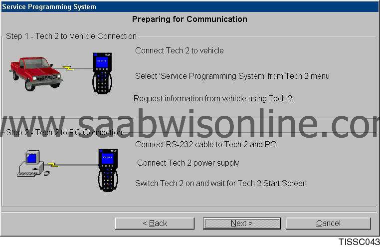 Service Programming System – 9-3 2000 | SAAB Workshop Information ...