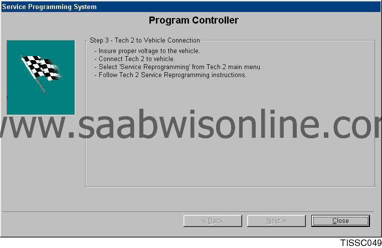 Service Programming System – 9-3 2000 | SAAB Workshop Information ...