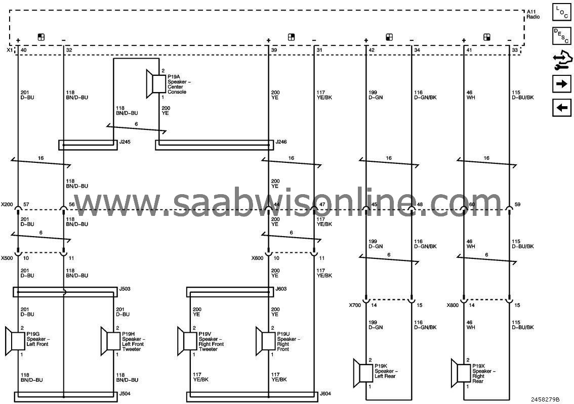 Radio/Navigation System Schematics
